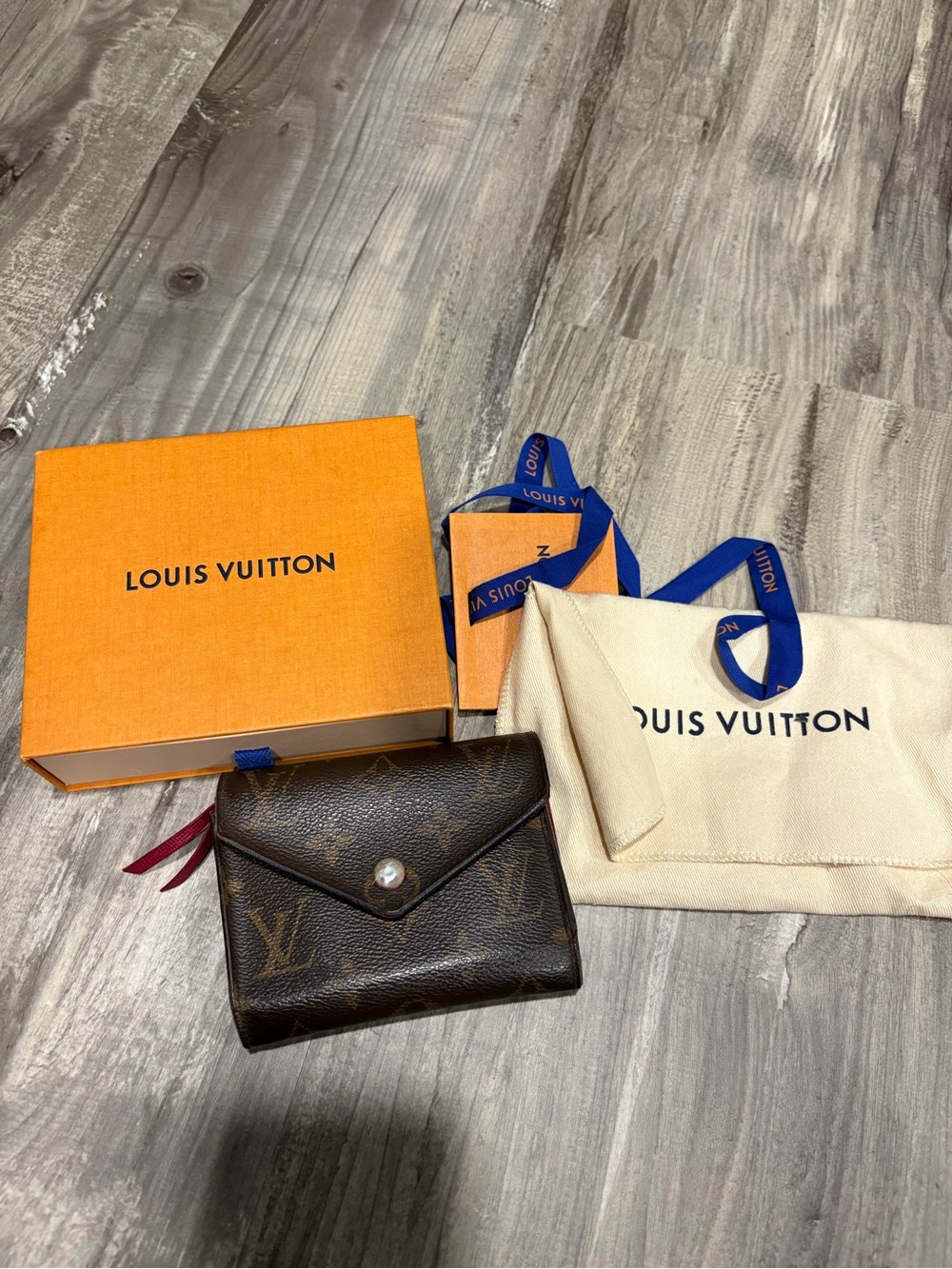 Louis Vuitton Brown Victorine Wallet